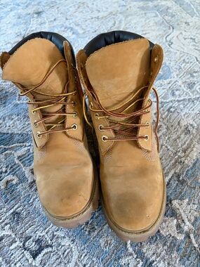 Timberland Wheat Nubuck Work Boots size 7.5